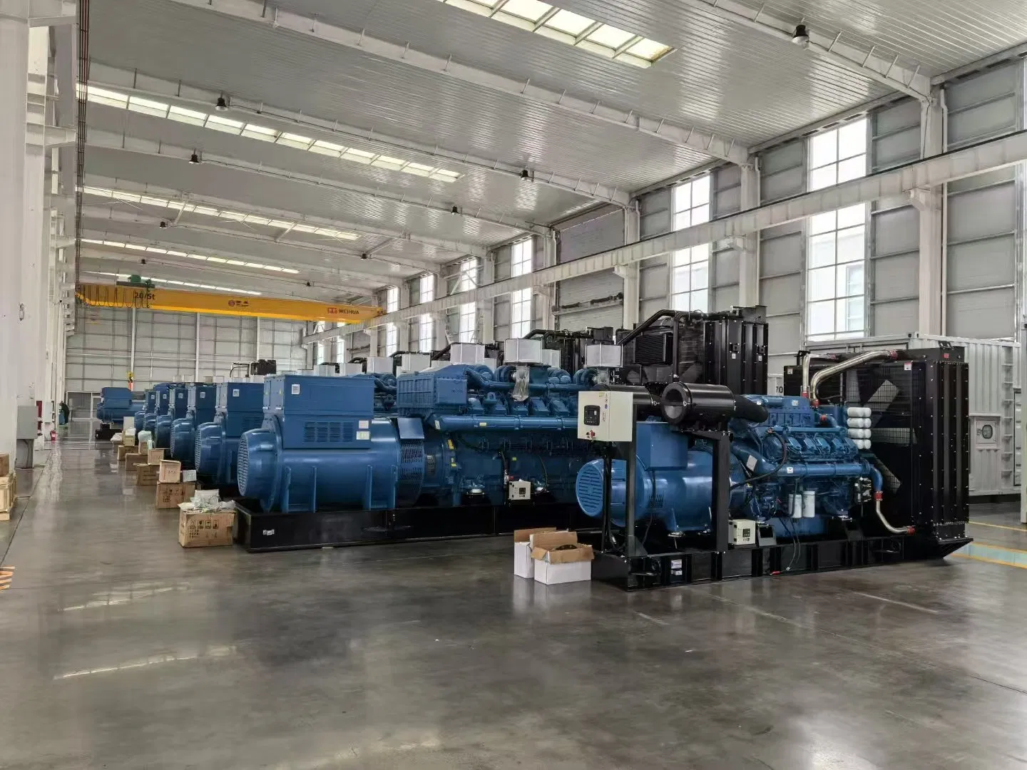 中国柴油发电机组，可靠供电，1500kW/50Hz 玉柴发电机组