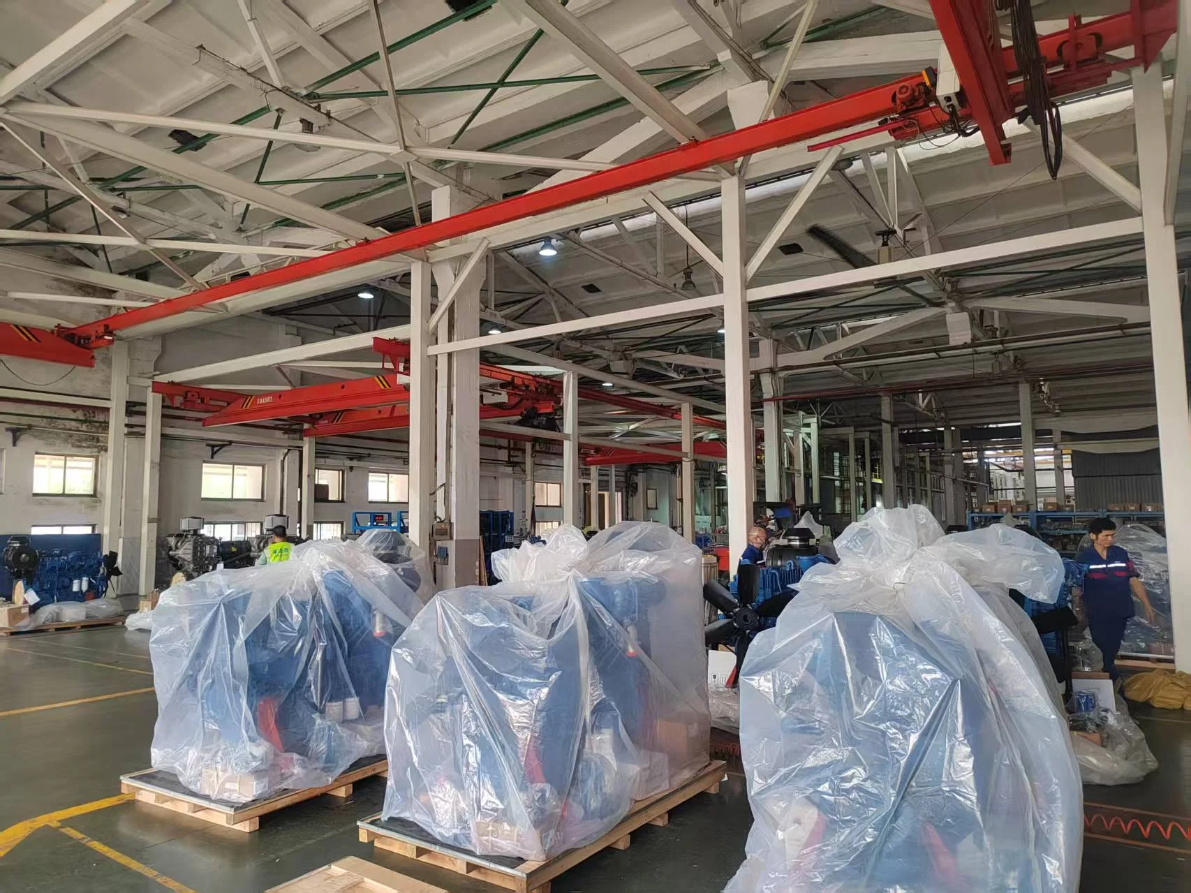 玉柴船机批量交付爱沙尼亚